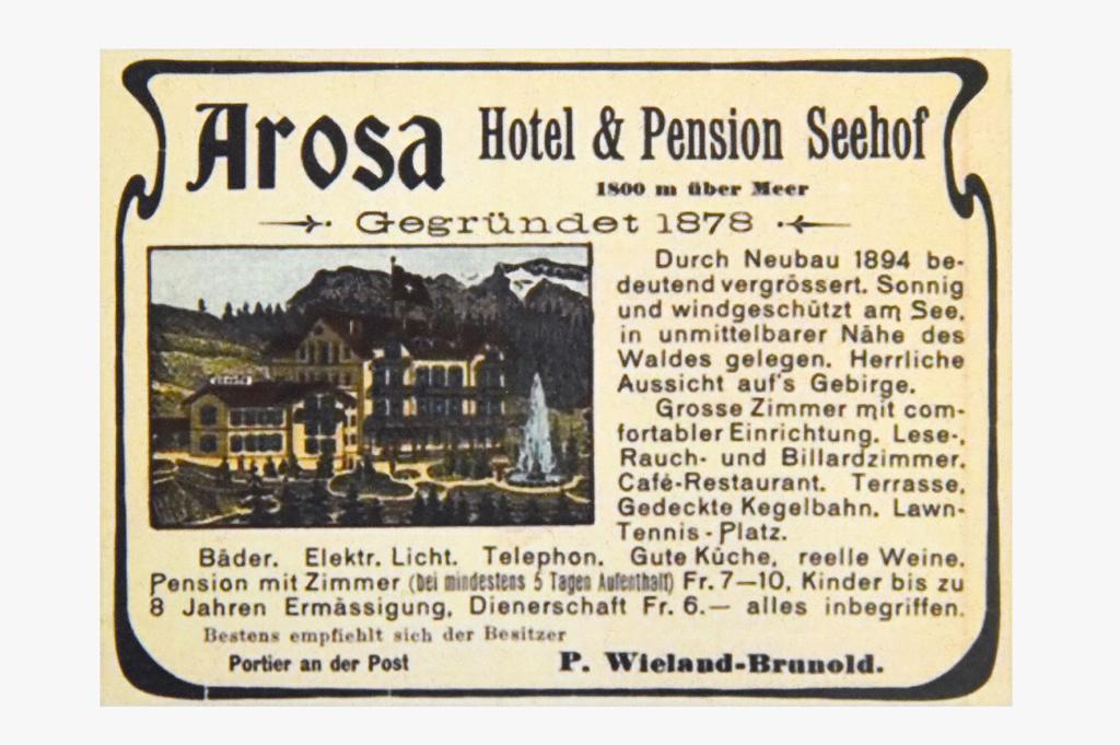 Hotel Seehof-ארוזה מראה חיצוני תמונה